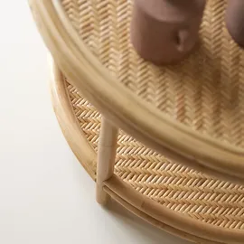 Tikamoon Ella Beige Rattan 80 x 45 cm