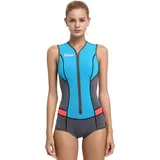 Cressi IDRA Neoprene Swimsuit 2mm Light Blue S/2