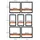 SIT Möbel Wandregal-Set 75 x 25 x 115 cm Braun