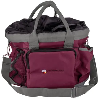 Waldhausen Putztasche - Burgunderrot-Zinn