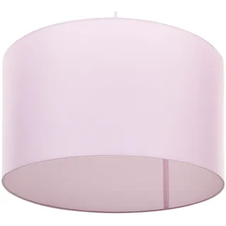 Beliani Hängeleuchte LOVU Rosa