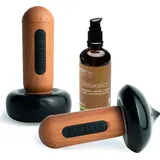 Eleeels S2 Hot Stone Massage Kollektion - Schwarz/Braun