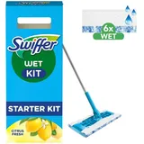 Swiffer Bodenwischer Wet Kit Blau
