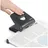 Rapesco RAPESCO® Locher Germ-Savvy 827-P schwarz,