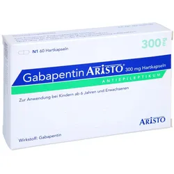 Gabapentin Aristo 300 mg Hartkapseln 60 St