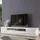 Dmora Jesse TV-Lowboard 200 x 40 x 37 cm Weiß Holz