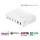 4smarts 7in1 GaN Ladestation 100W Wireless Charger weiß