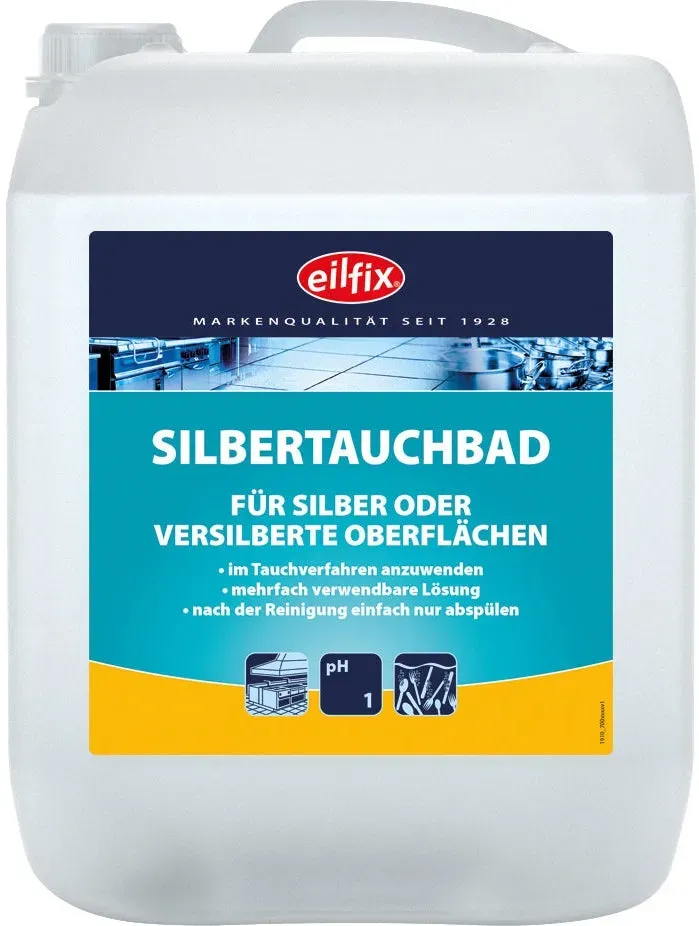 EILFIX Silbertauchbad für Silber oder versilberte Oberflächen