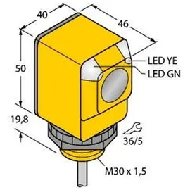 Turck Opto Sensor Q40SP6FF400