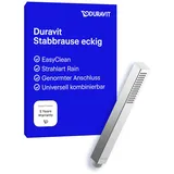 Duravit Stabbrause eckig, chrom