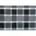 BEO Niederlehnerauflage 101 x 50 x 5 cm grau/weiß karo 4 St.