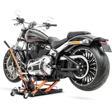 Motorrad Hebebühne ConStands Midlift L Motorradheber passend für Chopper bis 680kg in orange DPL16