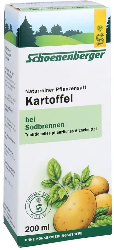 Kartoffel naturreiner Pflanzensaft Schoenenberger