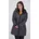 DEPROC DEPROC ACTIVE II WOMEN Damen Gr 48 XL schwarz schwarz print 96 Polyester 4 Elastan Windstopperbündchen mit Daumenlöchern mit Schneefang mit verstellbarem Klettverschluss Mäntel auch in Großen Größen erhältlich