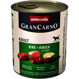 Animonda GranCarno Adult Rind, Hirsch & Apfel 800 g