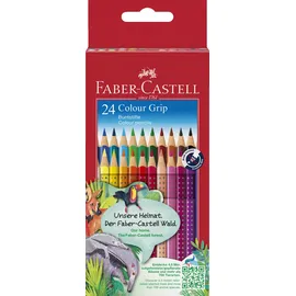 Faber-Castell Colour Grip Farbstiftetui Buntstifte 24 St.