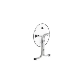 Sieger Boulevard-Klapptisch mit mecalit-Pro-Platte rund 70 cm graphit/schieferdekor anthrazit