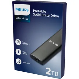Philips FM02SS030P/00 2 TB USB-C 3.2 Grau