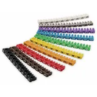 goobay 72513 Kabelmarkierer Mehrfarbig PVC 100