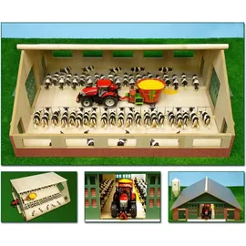 Kids Globe Kuhstall 1:32 Holz 610540