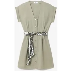 Le Temps des Cerises  Kleider Kleid gerade EOURRES  in Weiss, EU XL