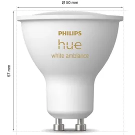 Philips LED-Spot 8720169230095 4W GU10 warmweiß 3 St.