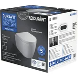 Duravit ME by Starck Wand-WC mit WC-Sitz Weiß