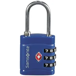 Samsonite Zahlenschloss Travel Accessoires Combilock 3dial TSA Light midnight blue