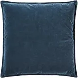 ib laursen Kissenbezug Velour 52 x 52 cm Blau