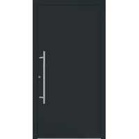 Haustür mit Fingerprint "GESA" 79 mm RC2 Anthrazit RAL 7016 beidseitig innen öffnend DIN links