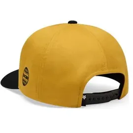 Fox Snapback Kappe gelb/schwarz Einheitsgröße