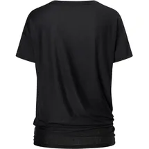 super.natural Damen Yoga Loose T-Shirt (Größe S, schwarz)