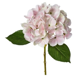 Kunstpflanze Hortensie in Rosa/Grün