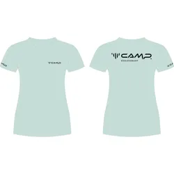 C.A.M.P. Logo Claim Female T-shirt pastel green L