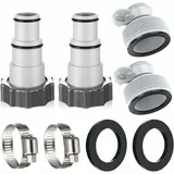 Poolbodenreiniger, Poolsauger, Schwimmbad, Poolsauger, 32 Bis 38 Zoll, Intex-pooladapter, Poolschlauchadapter-set, Poolzubehör, Schlauchdüse