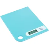 Ardes - AR1PA1/Z Superdünne hellblaue digitale Küchenwaage, platzsparend, leicht aufhängbar, elektronische Lebensmittelwaage, LCD-Display