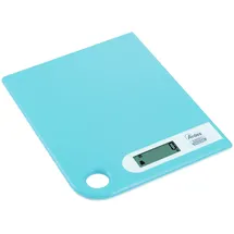 Ardes - AR1PA1/Z Superdünne hellblaue digitale Küchenwaage, platzsparend, leicht aufhängbar, elektronische Lebensmittelwaage, LCD-Display