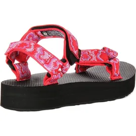 Teva Midform Universal Damen Neon Floral Pink/Purple 39
