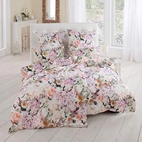 ESTELLA Mako-Satin Bettwäsche 135x200 Isalie Rosenbudget Romantik 7154-985