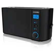 Arendo Langschlitz-Toaster schwarz
