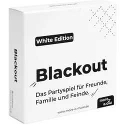 more is more - Blackout - White Edition