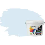 RyFo Colors Silikonharz Fassadenfarbe Lotuseffekt Trend Lichtblau 3l - bunte Fassadenfarbe, weitere Blau Farbtöne und Größen erhältlich, Deckkraft Klasse 1