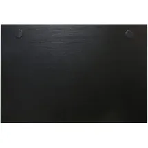 Stier Schreibtischplatte 140x80cm schwarz