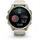 Garmin fenix 8 AMOLED 43 mm sapphire, nebelgrau / softgold Titan mit QuickFit Silikon-Armband 20 mm