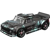 MJX Hyper GO Schwarz Brushless 1:14 RC Modellauto Elektro Rally Allradantrieb (4WD) RtR 2,4GHz inkl.