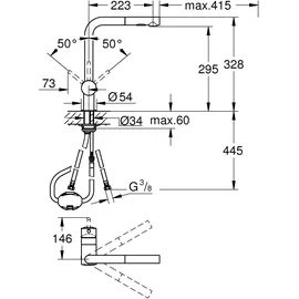 Grohe Minta chrom 30274000