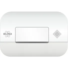 ELRO FC2702 Kohlenmonoxid Melder - 10-Jahres Sensor - nach EN50291 - mit Prüftaste und Batterie Warnanzeige, Weiß, Einzelpaket