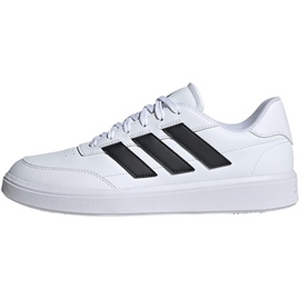 adidas Herren Courtblock Sneaker, FTWR White/core Black/FTWR White, 42 2/3 EU