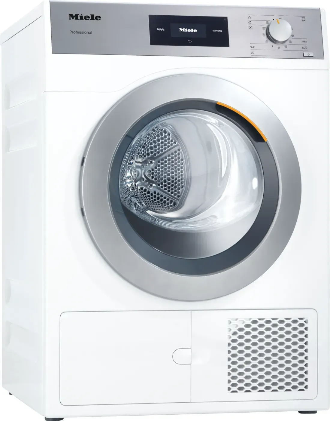 Miele PDR 508 HP P Professional Wärmepumpentrockner, Kleiner Riese, Lotosweiß