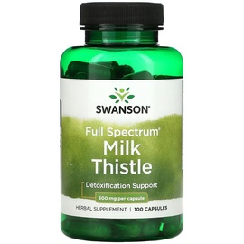 Swanson Milk Thistle 500 mg Kapseln 100 St.
